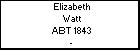 Elizabeth Watt