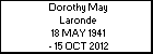 Dorothy May Laronde