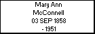 Mary Ann McConnell