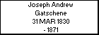 Joseph Andrew Gatschene
