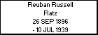 Reuban Russell Ratz