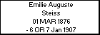 Emilie Auguste Steiss