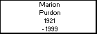 Marion Purdon