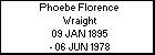 Phoebe Florence Wraight