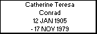 Catherine Teresa Conrad