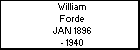 William Forde