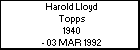 Harold Lloyd Topps