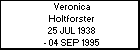 Veronica Holtforster