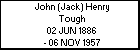 John (Jack) Henry Tough