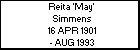 Reita 'May' Simmens