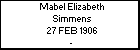 Mabel Elizabeth Simmens