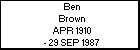 Ben Brown