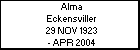 Alma Eckensviller
