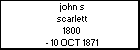 john s scarlett
