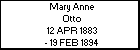 Mary Anne Otto