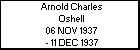 Arnold Charles Oshell