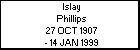 Islay Phillips