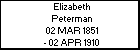 Elizabeth Peterman