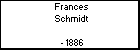 Frances Schmidt