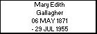 Mary Edith Gallagher