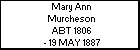 Mary Ann Murcheson