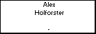 Alex Holforster