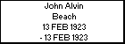 John Alvin Beach