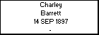 Charley Barrett