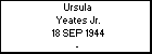 Ursula Yeates Jr.