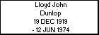 Lloyd John Dunlop