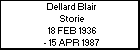 Dellard Blair Storie