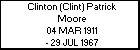 Clinton (Clint) Patrick Moore