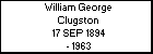 William George Clugston