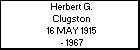 Herbert G. Clugston