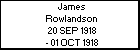 James Rowlandson