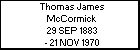 Thomas James McCormick