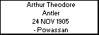 Arthur Theodore Antler