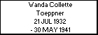 Wanda Collette Toeppner