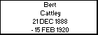 Bert Cattley