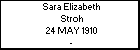 Sara Elizabeth Stroh
