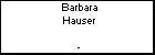 Barbara Hauser