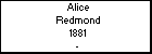 Alice Redmond