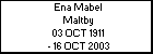 Ena Mabel Maltby