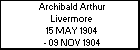 Archibald Arthur Livermore