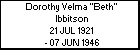 Dorothy Velma 