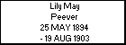 Lily May Peever
