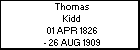 Thomas Kidd