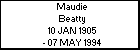 Maudie Beatty