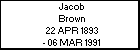 Jacob Brown