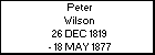 Peter Wilson
